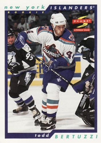 #244 Todd Bertuzzi - New York Islanders - 1996-97 Score Hockey