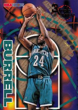 #244 Scott Burrell - Charlotte Hornets - 1995-96 Hoops Basketball