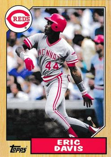 #244 Eric Davis - Cincinnati Reds - 2013 Topps Archives Baseball