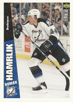 #244 Roman Hamrlik - Tampa Bay Lightning - 1996-97 Collector's Choice Hockey
