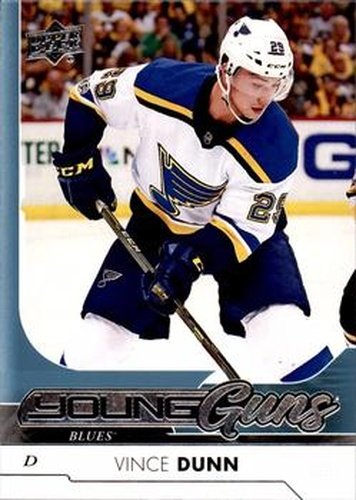#244 Vince Dunn - St. Louis Blues - 2017-18 Upper Deck Hockey