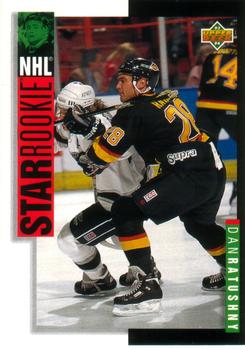 #245 Dan Ratushny - Vancouver Canucks - 1993-94 Upper Deck Hockey