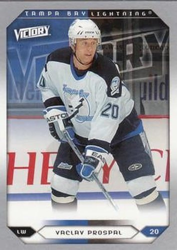 #245 Vaclav Prospal - Tampa Bay Lightning - 2005-06 Upper Deck Victory Hockey