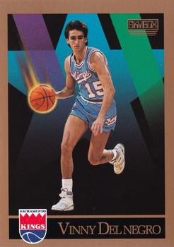 #245 Vinny Del Negro - Sacramento Kings - 1990-91 SkyBox Basketball