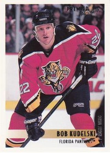 #245 Bob Kudelski - Florida Panthers - 1994-95 O-Pee-Chee Premier Hockey