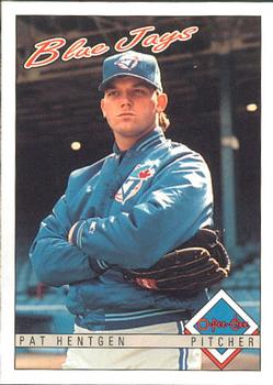 #245 Pat Hentgen - Toronto Blue Jays - 1993 O-Pee-Chee Baseball