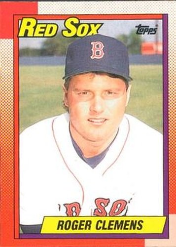 #245 Roger Clemens - Boston Red Sox - 1990 O-Pee-Chee Baseball