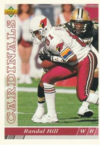 #245 Randal Hill - Phoenix Cardinals - 1993 Upper Deck Football