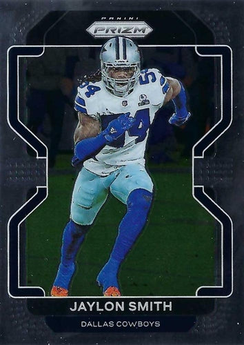 #245 Jaylon Smith - Dallas Cowboys - 2021 Panini Prizm Football