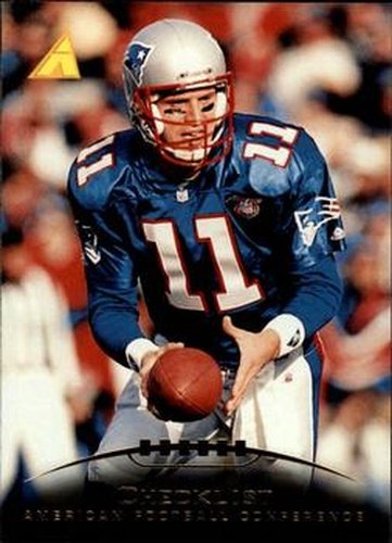 #245 Drew Bledsoe - New England Patriots - 1995 Pinnacle Football