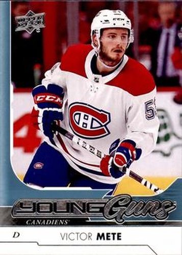 #245 Victor Mete - Montreal Canadiens - 2017-18 Upper Deck Hockey