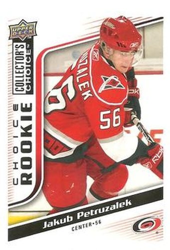 #245 Jakub Petruzalek - Carolina Hurricanes - 2009-10 Collector's Choice Hockey