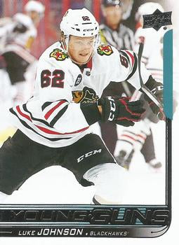 #245 Luke Johnson - Chicago Blackhawks - 2018-19 Upper Deck Hockey