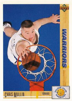 #245 Chris Mullin - Golden State Warriors - 1991-92 Upper Deck Basketball