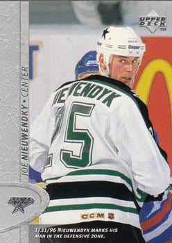 #245 Joe Nieuwendyk - Dallas Stars - 1996-97 Upper Deck Hockey