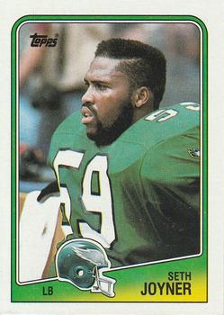 #245 Seth Joyner - Philadelphia Eagles - 1988 Topps Football