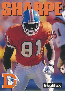 #245 Shannon Sharpe - Denver Broncos - 1992 SkyBox Impact Football