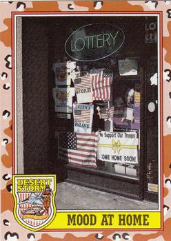 #245 Mood at Home - 1991 Topps Desert Storm