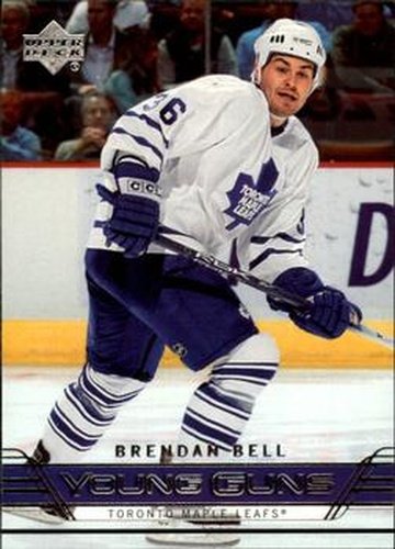 #245 Brendan Bell - Toronto Maple Leafs - 2006-07 Upper Deck Hockey