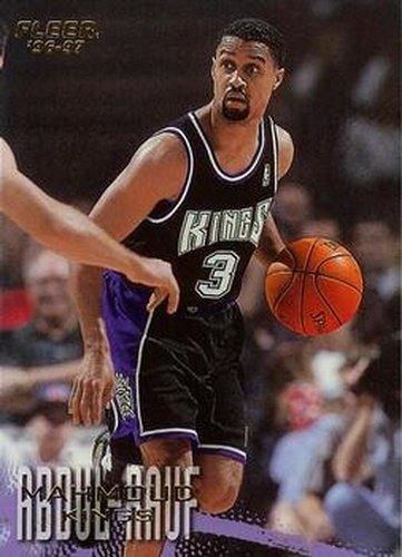 #245 Mahmoud Abdul-Rauf - Sacramento Kings - 1996-97 Fleer Basketball