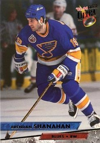 #245 Brendan Shanahan - St. Louis Blues - 1993-94 Ultra Hockey