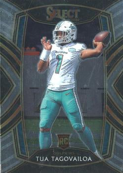 #245 Tua Tagovailoa - Miami Dolphins - 2020 Panini Select Football