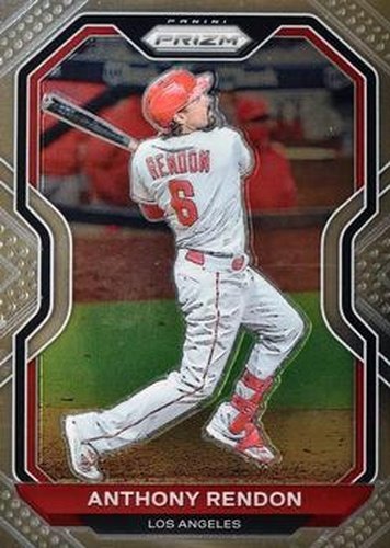 #245 Anthony Rendon - Los Angeles Angels - 2021 Panini Prizm Baseball