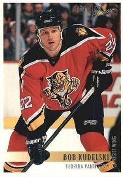 #245 Bob Kudelski - Florida Panthers - 1994-95 Topps Premier Hockey