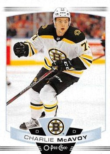 #245 Charlie McAvoy - Boston Bruins - 2019-20 O-Pee-Chee Hockey