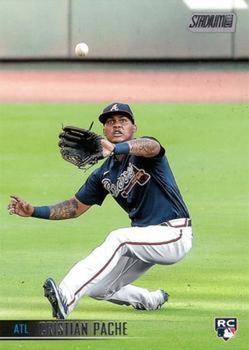 #245 Cristian Pache - Atlanta Braves - 2021 Stadium Club Baseball