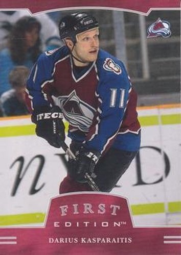 #245 Darius Kasparaitis - Colorado Avalanche - 2002-03 Be a Player First Edition Hockey