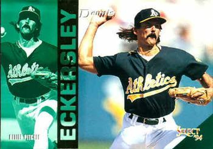 #245 Dennis Eckersley - Oakland Athletics - 1994 Select Baseball