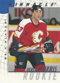 #245 Derek Morris - Calgary Flames - 1997-98 Pinnacle Be a Player Hockey