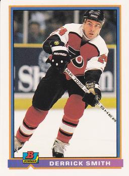 #245 Derrick Smith - Philadelphia Flyers - 1991-92 Bowman Hockey