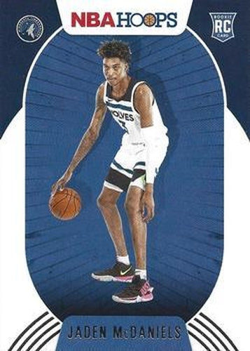 #245 Jaden McDaniels - Minnesota Timberwolves - 2020-21 Hoops Basketball