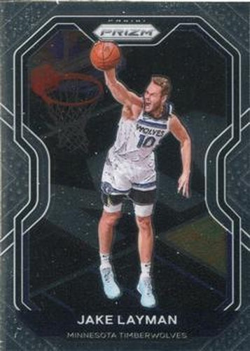 #245 Jake Layman - Minnesota Timberwolves - 2020-21 Panini Prizm Basketball