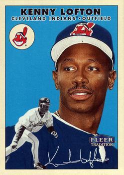 #245 Kenny Lofton - Cleveland Indians - 2000 Fleer Tradition Baseball