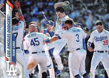 #245 Los Angeles Dodgers - Los Angeles Dodgers - 2020 Topps Baseball