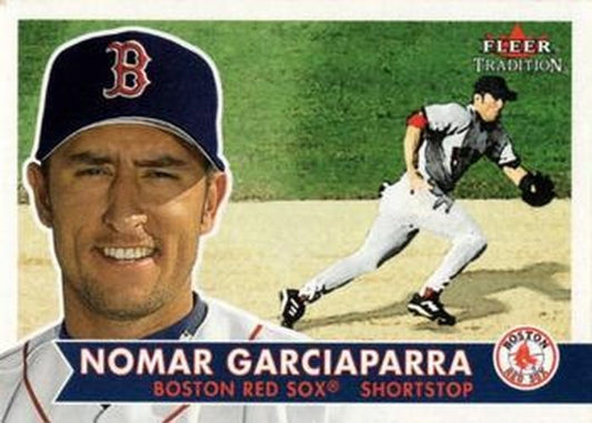 #245 Nomar Garciaparra - Boston Red Sox - 2001 Fleer Tradition Baseball