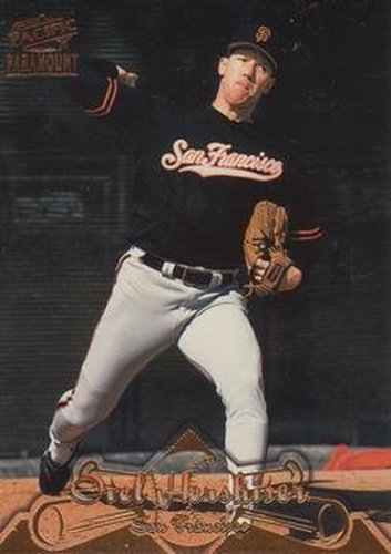 #245 Orel Hershiser - San Francisco Giants - 1998 Pacific Paramount Baseball