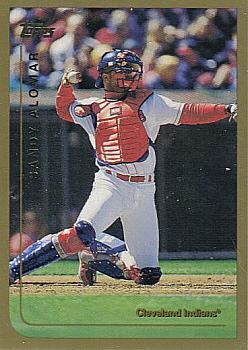 #245 Sandy Alomar - Cleveland Indians - 1999 Topps Baseball