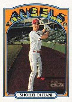 #245 Shohei Ohtani - Los Angeles Angels - 2021 Topps Heritage Baseball
