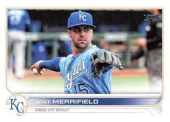 #245 Whit Merrifield - Kansas City Royals - 2022 Topps Baseball