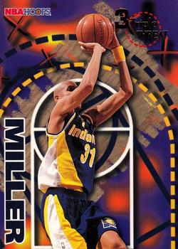 #245 Reggie Miller - Indiana Pacers - 1995-96 Hoops Basketball