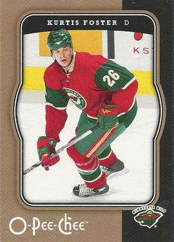 #245 Kurtis Foster - Minnesota Wild - 2007-08 O-Pee-Chee Hockey