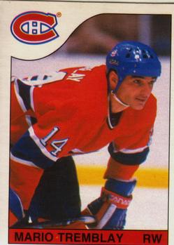 #245 Mario Tremblay - Montreal Canadiens - 1985-86 O-Pee-Chee Hockey