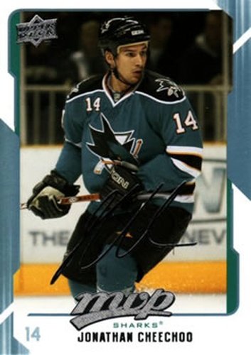 #245 Jonathan Cheechoo - San Jose Sharks - 2008-09 Upper Deck MVP Hockey