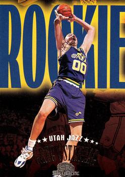 #245 Greg Ostertag - Utah Jazz - 1995-96 SkyBox Premium Basketball