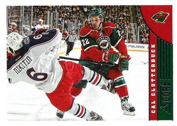#245 Cal Clutterbuck - Minnesota Wild - 2013-14 Score Hockey