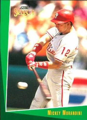 #245 Mickey Morandini - Philadelphia Phillies - 1993 Select Baseball